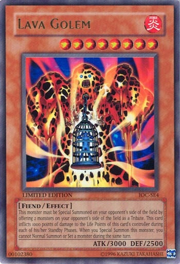 Lava Golem (4) - YuGiOh Single