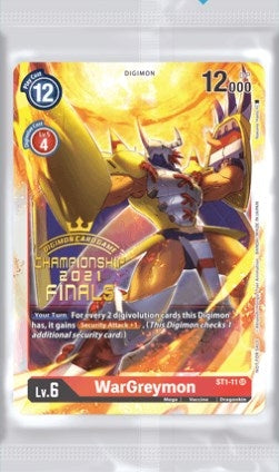 Championship 2021 Finals Event Pack Alt-Art Gold Stamp Set [D-PR] - Digimon Card Game Sealed