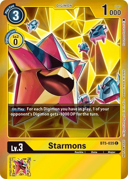 Starmons (Event Pack 2) (5035) [BT05] - Digimon Card Game Single