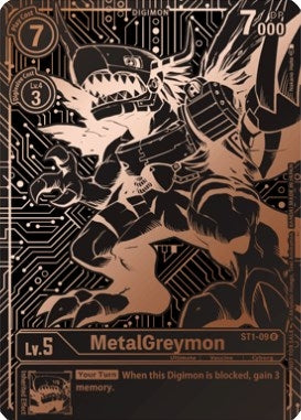 MetalGreymon - ST1-09 (2021 Championship Finals 3rd Place) (109) [ST-1] - Digimon Card Game Single