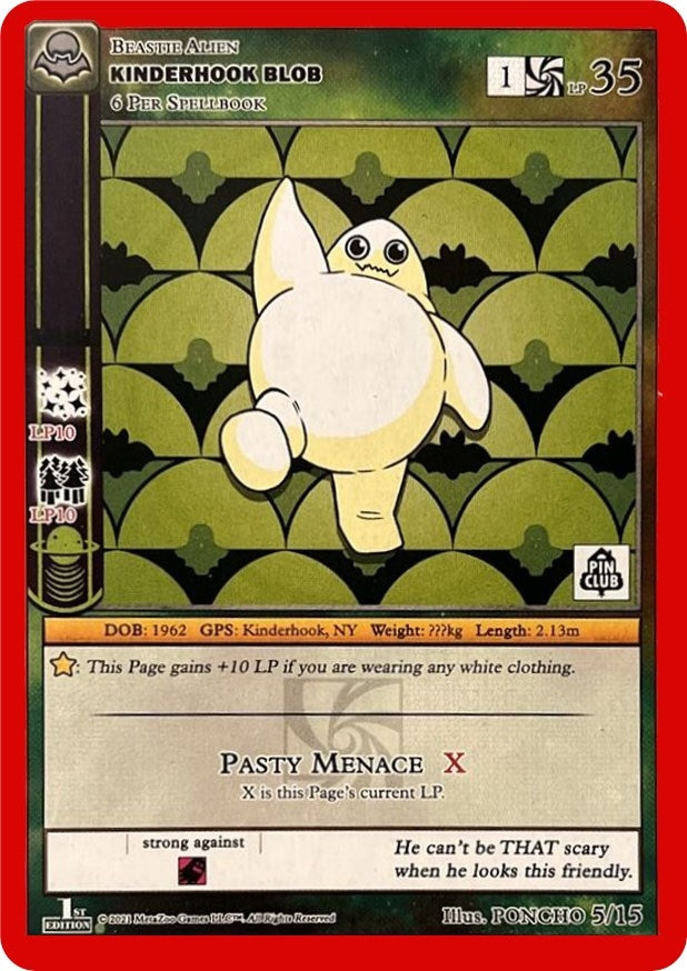 Kinderhook Blob (Pin Club Nightfall Mystery Collection 1st Edition) (5) (MISC) - MetaZoo Single