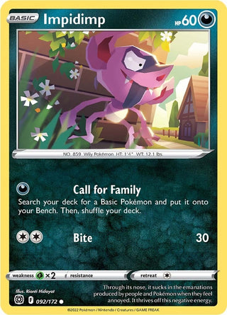 Impidimp (092/172) (SWSH09)