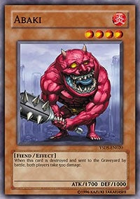 Abaki (20) - YuGiOh Single