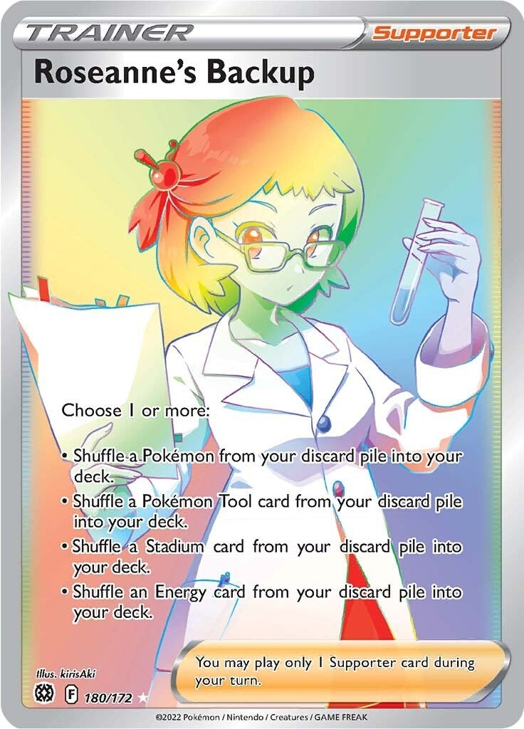 Image for Roseanne's Backup (Secret) (180/172) (SWSH09: Brilliant Stars) - Pokemon