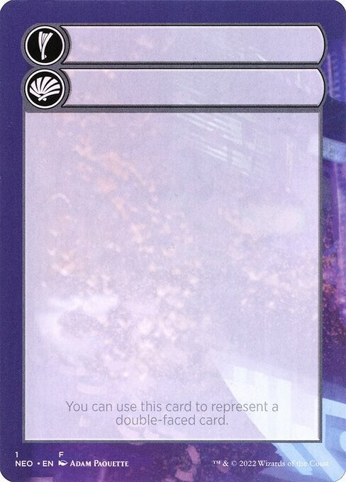 Helper Card - 1/9 (0) [NEO] - MTG Single