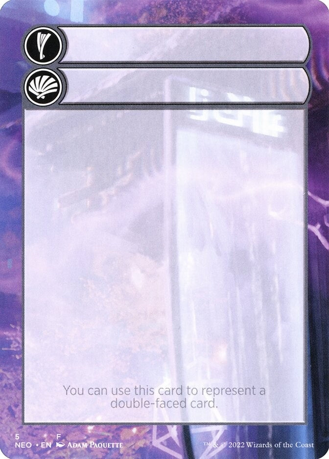 Helper Card - 5/9 (0) [NEO] - MTG Single