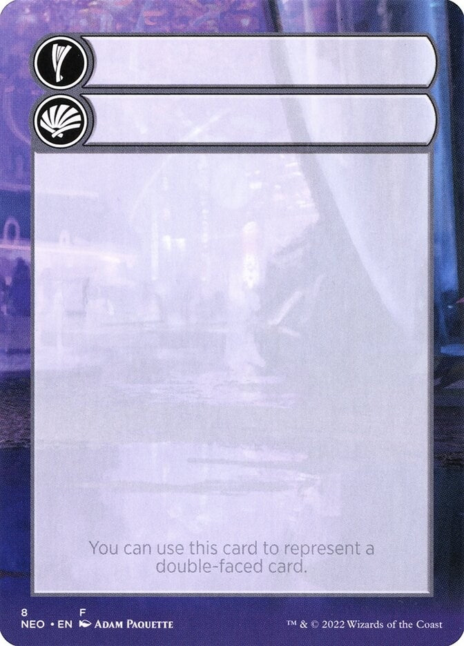 Helper Card - 8/9 (0) [NEO] - MTG Single