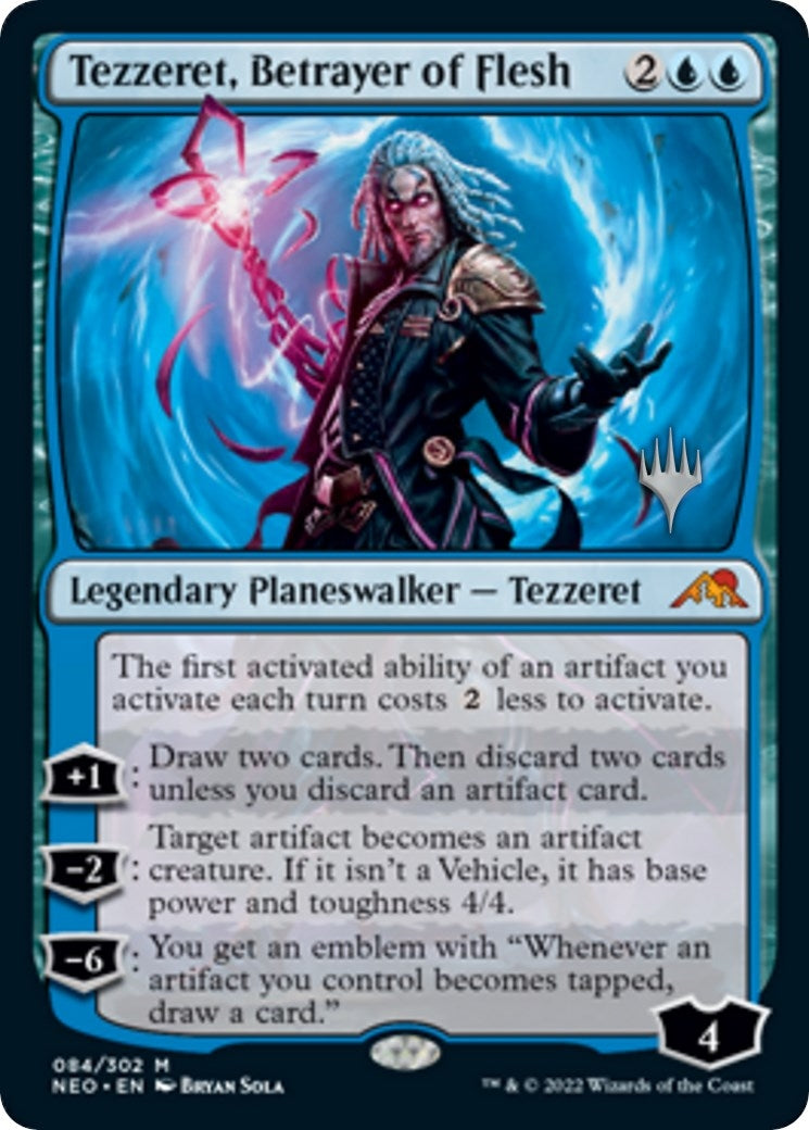 Tezzeret Betrayer of Flesh (84) [PPNEO] - MTG Single