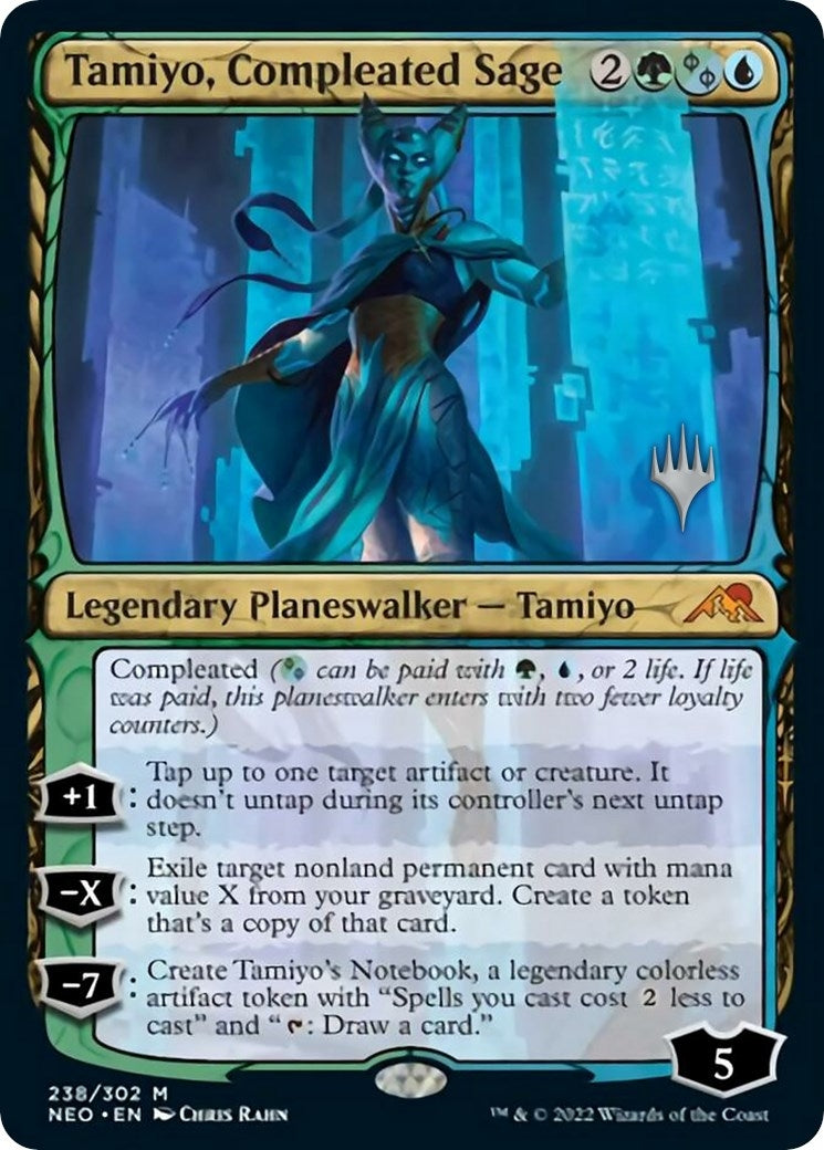 Tamiyo Compleated Sage (238) [PPNEO] - MTG Single