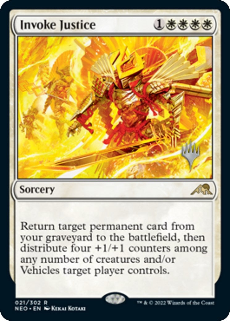 Invoke Justice (21) [PPNEO] - MTG Single