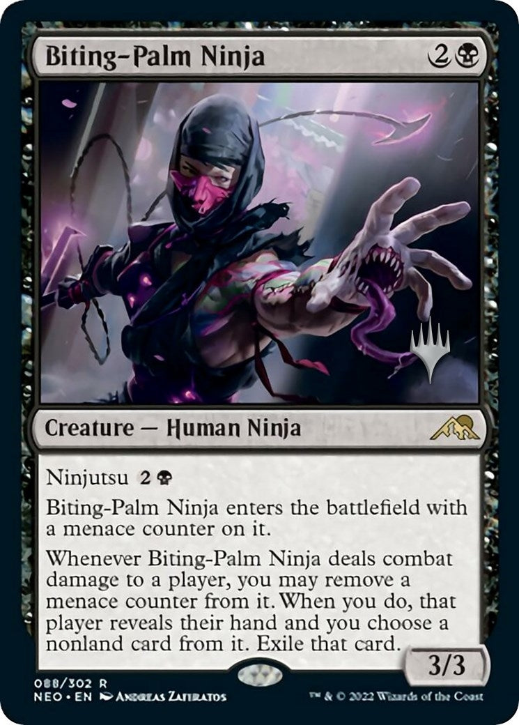 Biting-Palm Ninja (88) [PPNEO] - MTG Single