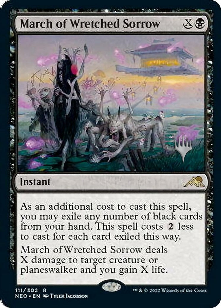 March of Wretched Sorrow (111) [PPNEO] - MTG Single