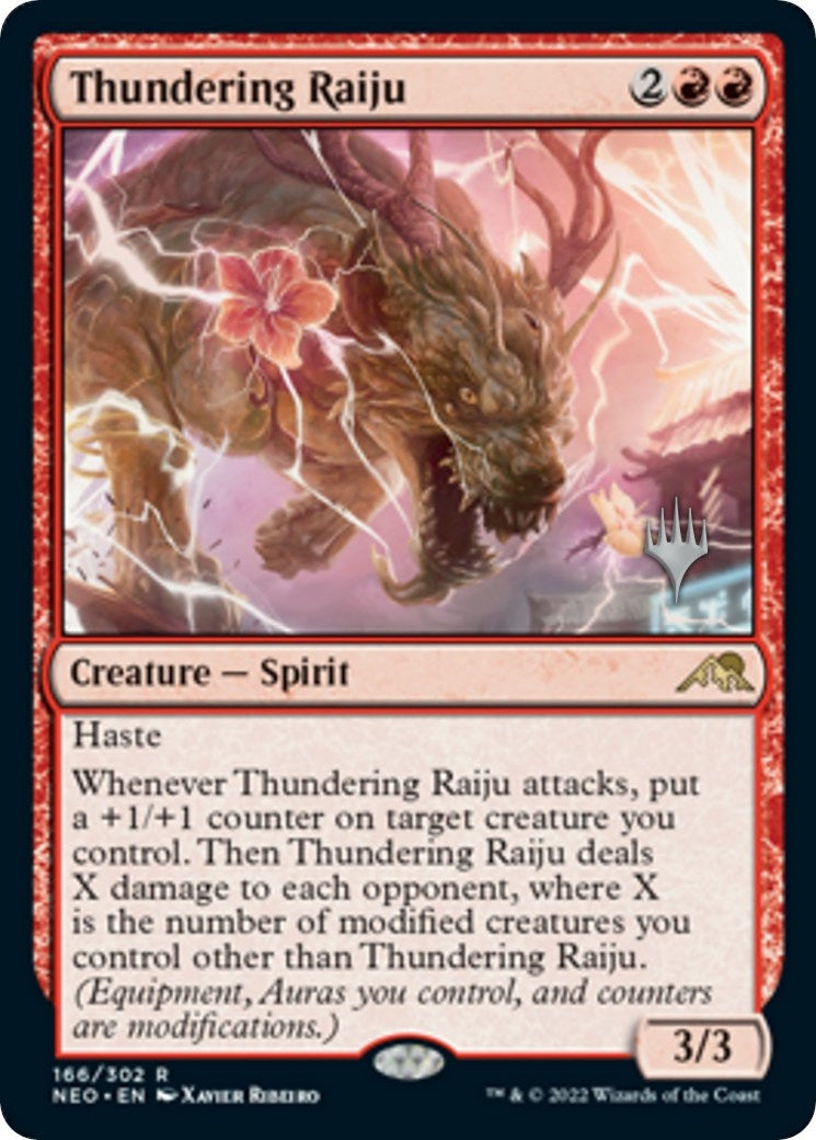 Thundering Raiju (166) [PPNEO] - MTG Single