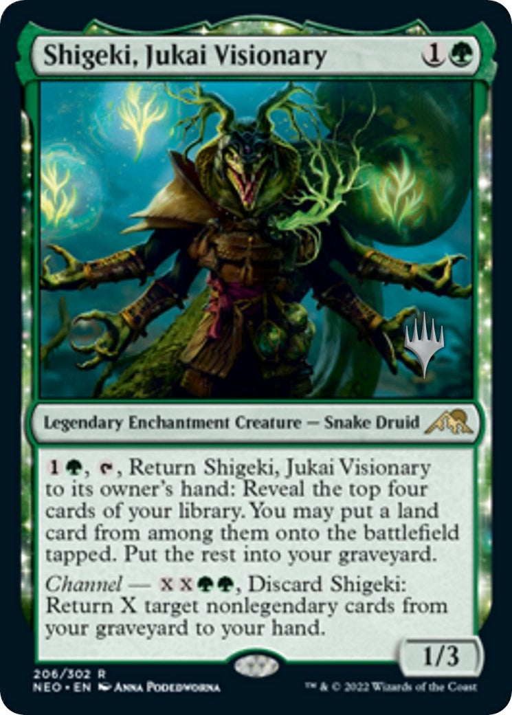 Shigeki Jukai Visionary (206) [PPNEO] - MTG Single