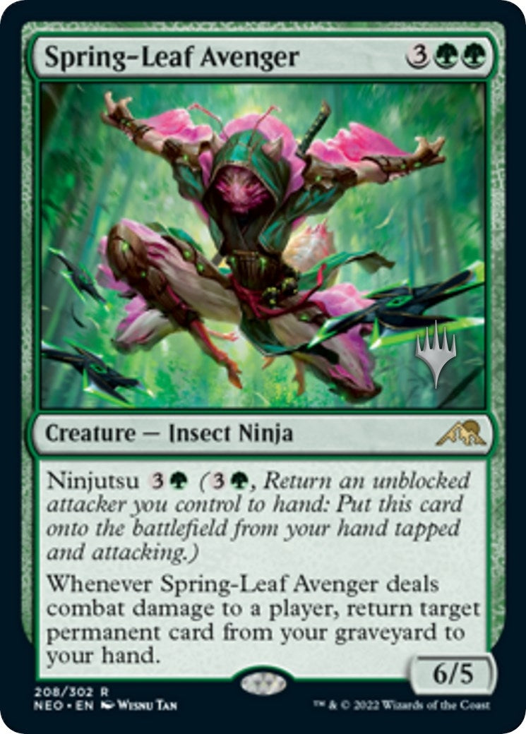 Spring-Leaf Avenger (208) [PPNEO] - MTG Single