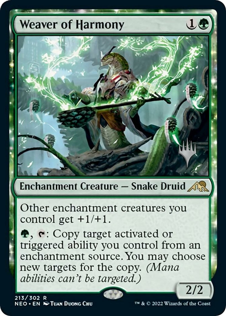 Weaver of Harmony (213) [PPNEO] - MTG Single