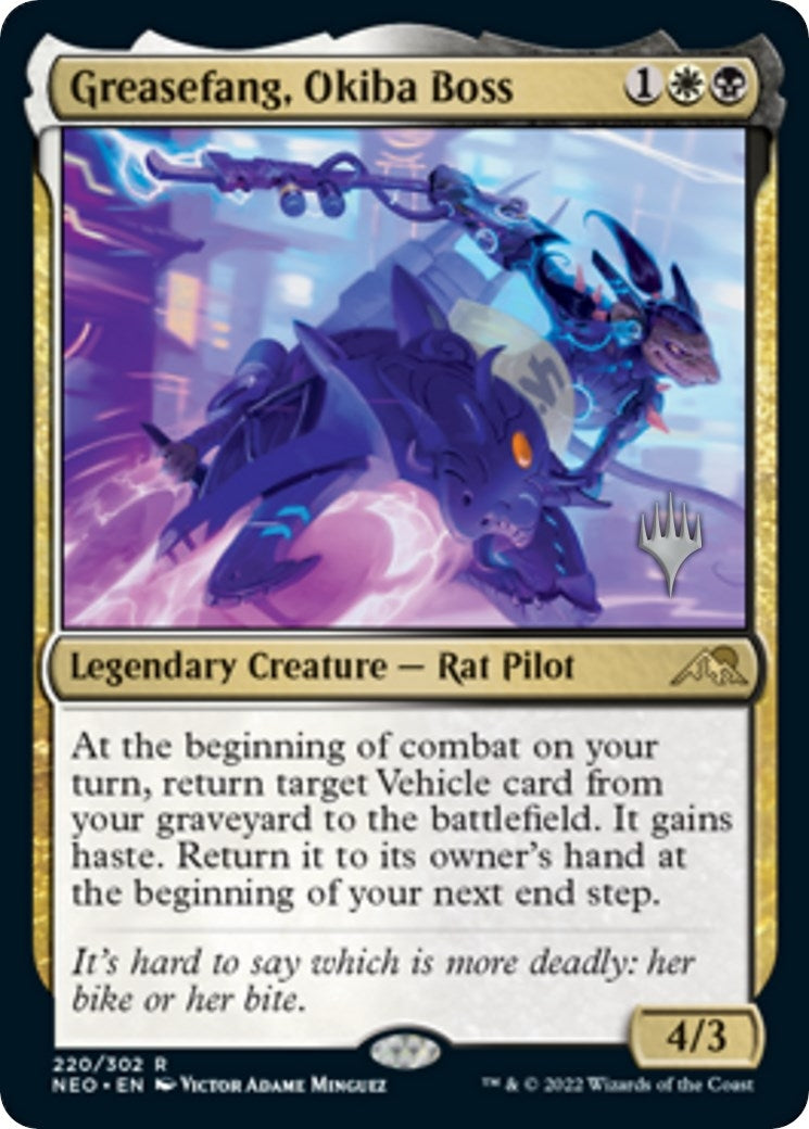 Greasefang Okiba Boss (220) [PPNEO] - MTG Single
