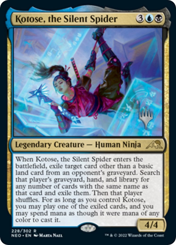 Kotose the Silent Spider (228) [PPNEO] - MTG Single