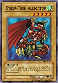 Cyber-Tech Alligator (1) - YuGiOh Single