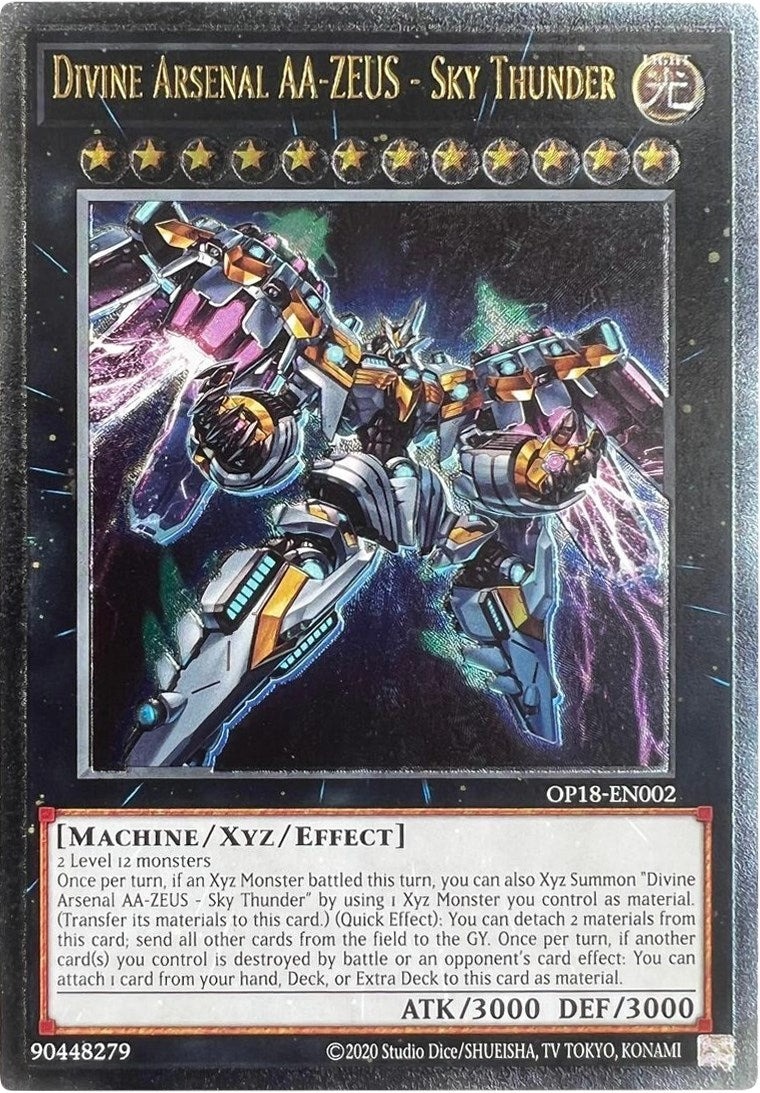 Divine Arsenal AA-ZEUS - Sky Thunder (UTR) (18002) (OP18) - YuGiOh Single
