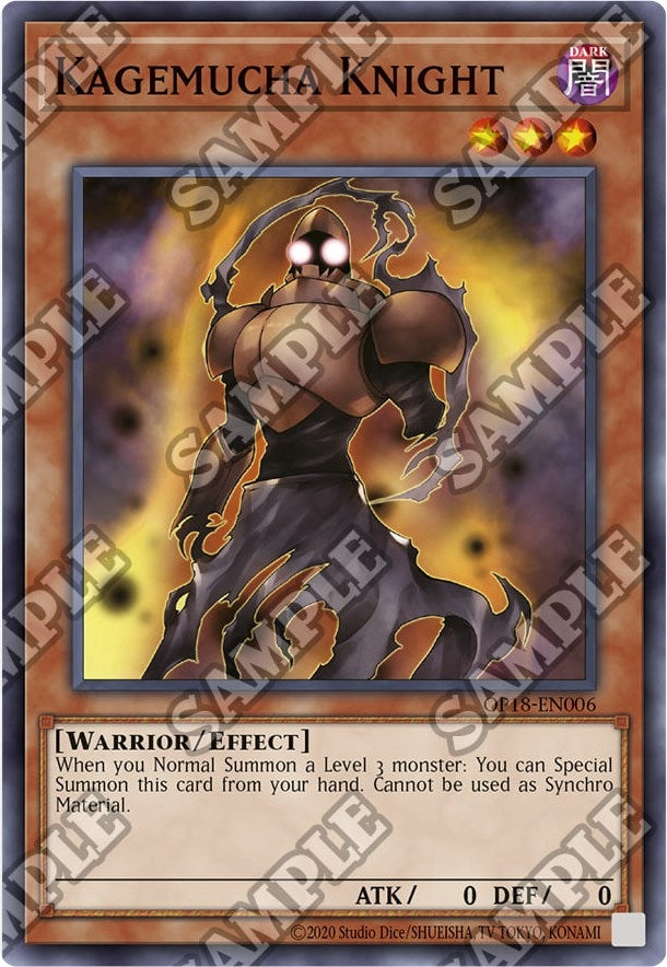 Kagemucha Knight (18006) (OP18) - YuGiOh Single