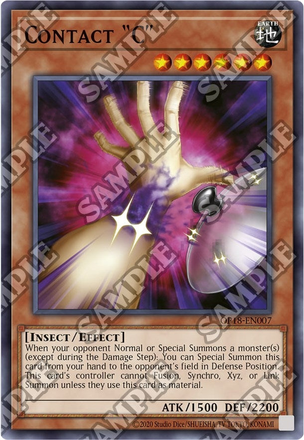 Contact ’C’ (18007) (OP18) - YuGiOh Single