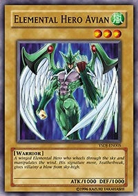 Elemental HERO Avian (5) - YuGiOh Single