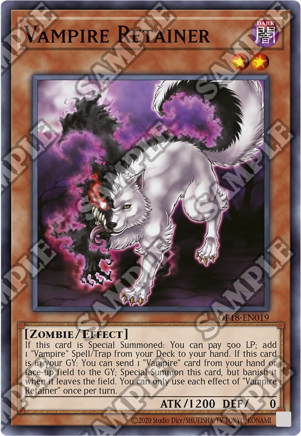 Vampire Retainer (18019) (OP18) - YuGiOh Single