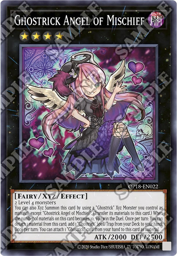Ghostrick Angel of Mischief (18022) (OP18) - YuGiOh Single