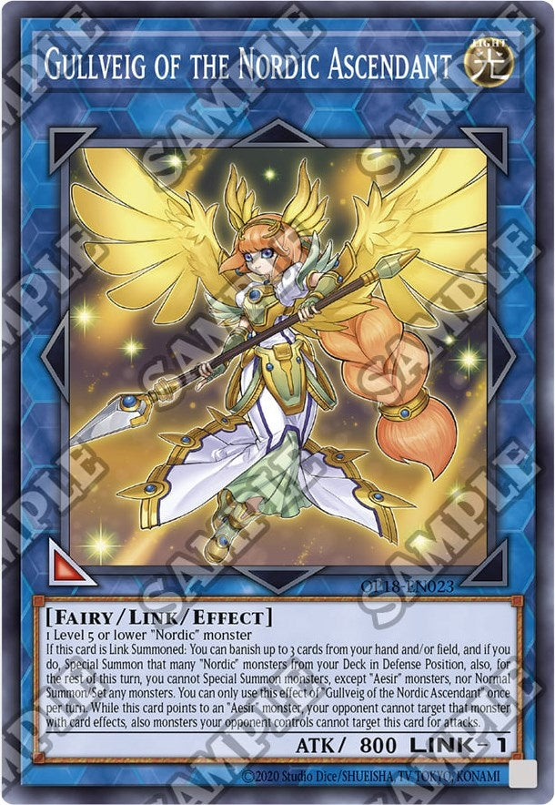 Gullveig of the Nordic Ascendant (18023) (OP18) - YuGiOh Single