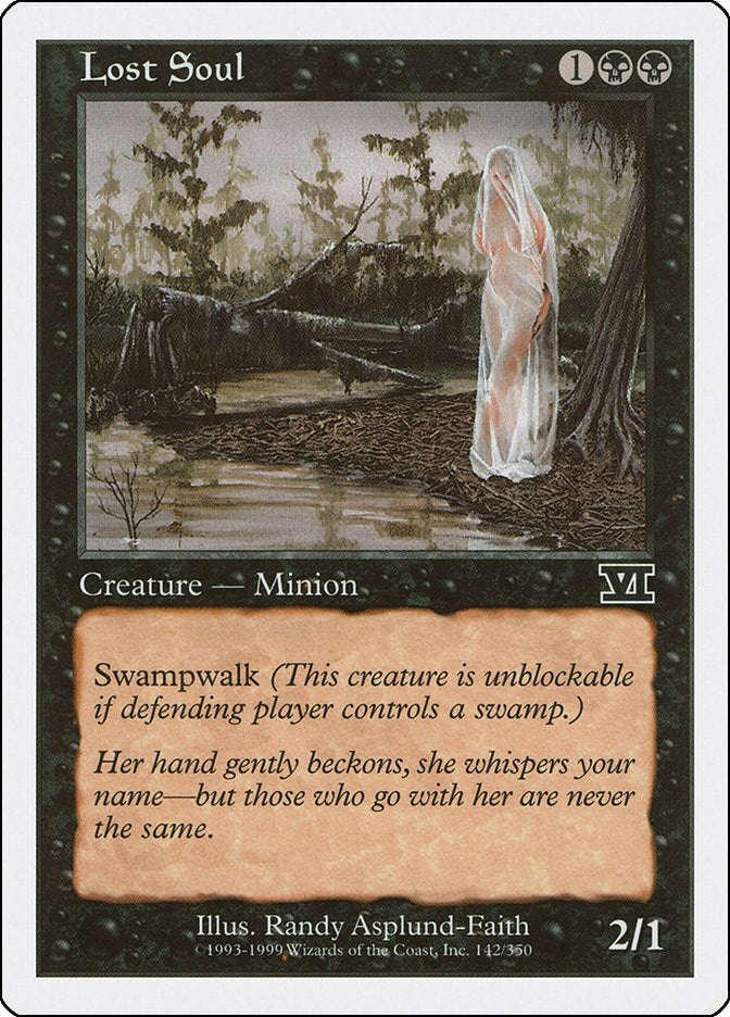 Lost Soul (142) [6ED] - MTG Single
