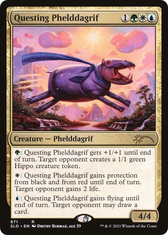 Questing Phelddagrif (671) (671) [SLD] - MTG Single