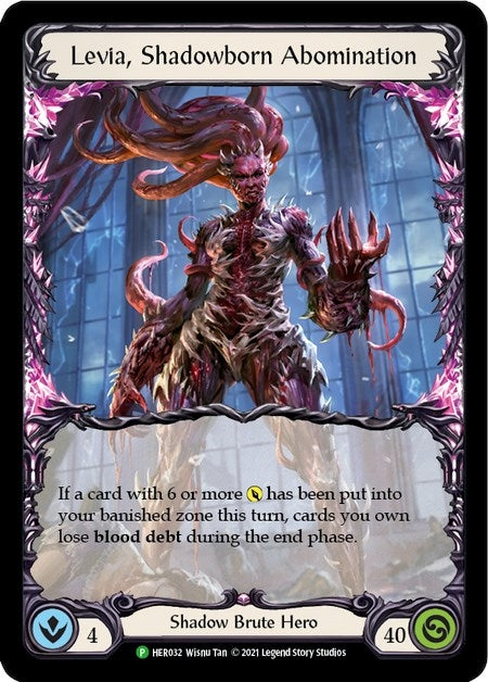 Levia Shadowborn Abomination - HER032 (32) [PR] - Flesh and Blood TCG Single