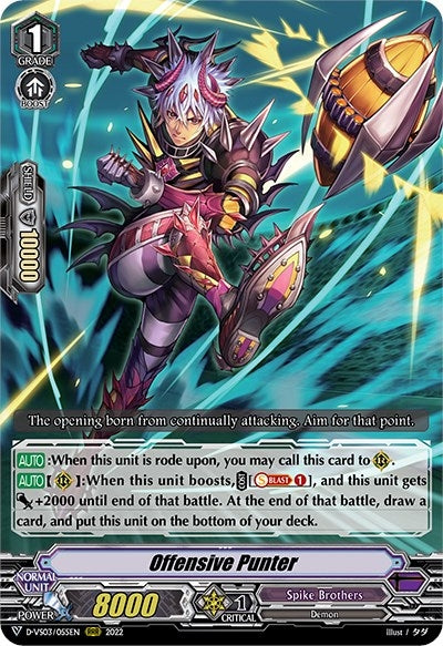 Offensive Punter (3055) [D-VS03] - Cardfight Vanguard Single