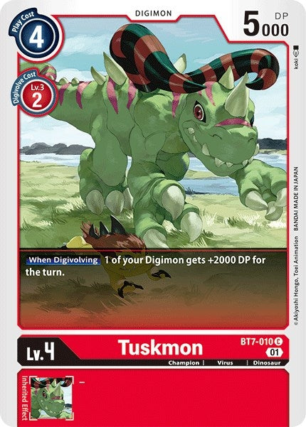 Tuskmon (7010) [BT07] - Digimon Card Game Single