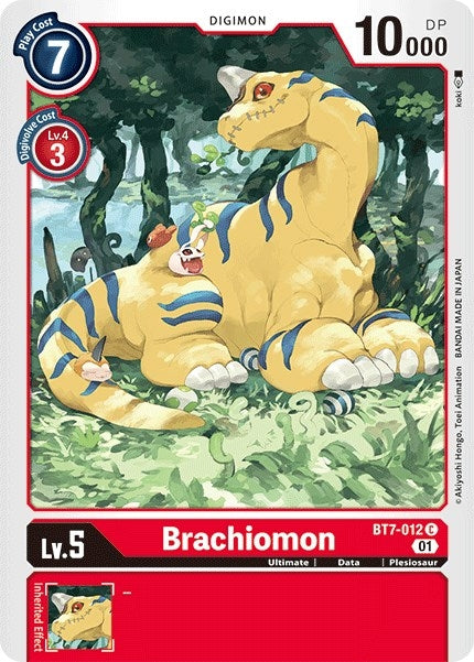 Brachiomon (7012) [BT07] - Digimon Card Game Single