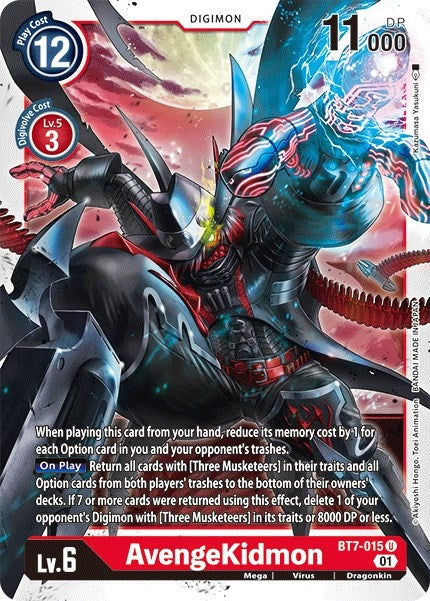 AvengeKidmon (7015) [BT07] - Digimon Card Game Single