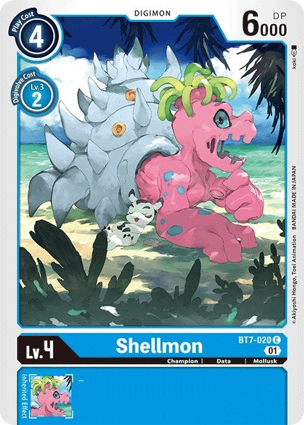 Shellmon (7020) [BT07] - Digimon Card Game Single