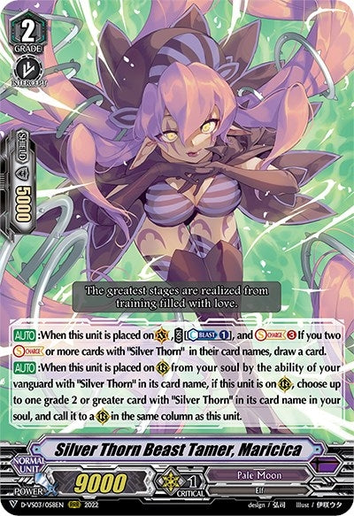 Silver Thorn Beast Tamer Maricica (3058) [D-VS03] - Cardfight Vanguard Single