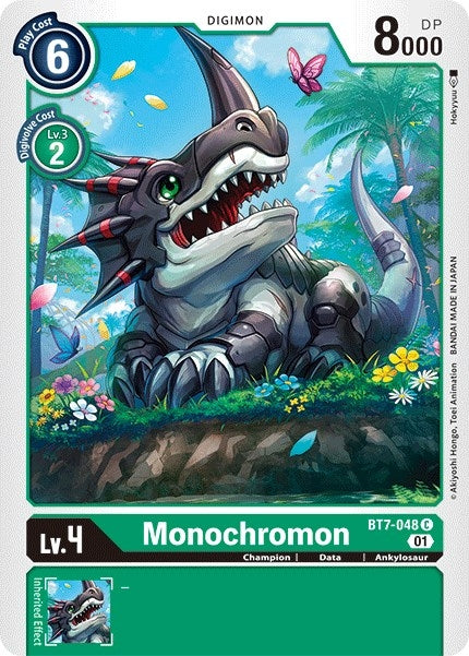 Monochromon (7048) [BT07] - Digimon Card Game Single