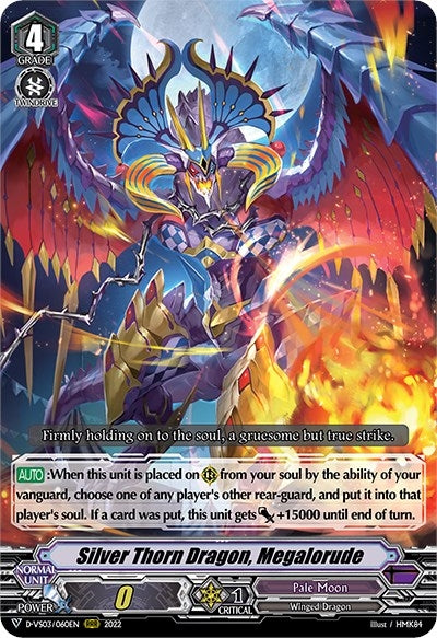 Silver Thorn Dragon Megalorude (3060) [D-VS03] - Cardfight Vanguard Single
