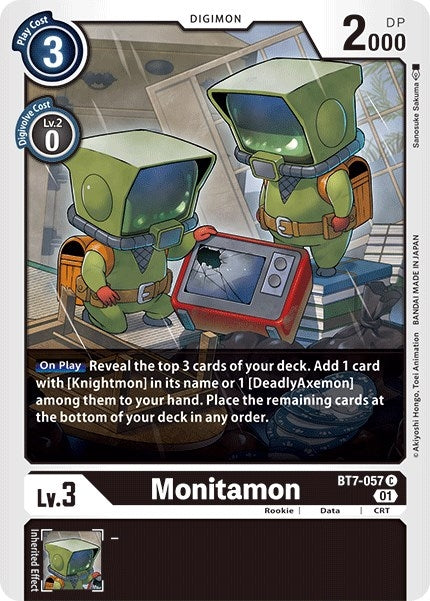 Monitamon (7057) [BT07] - Digimon Card Game Single