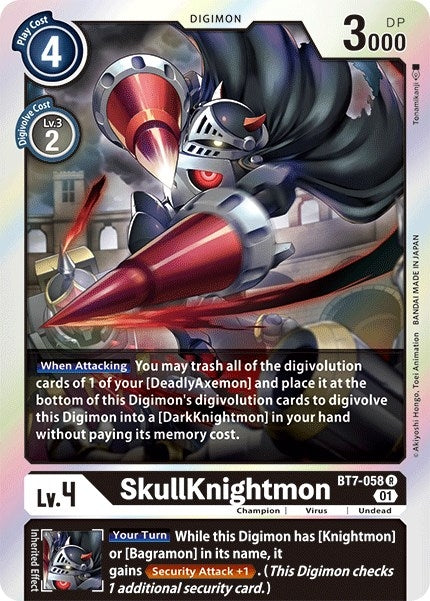 SkullKnightmon (7058) [BT07] - Digimon Card Game Single