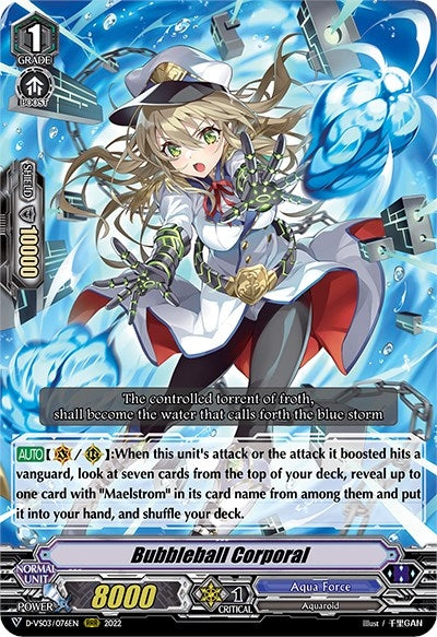 Bubbleball Corporal (3076) [D-VS03] - Cardfight Vanguard Single