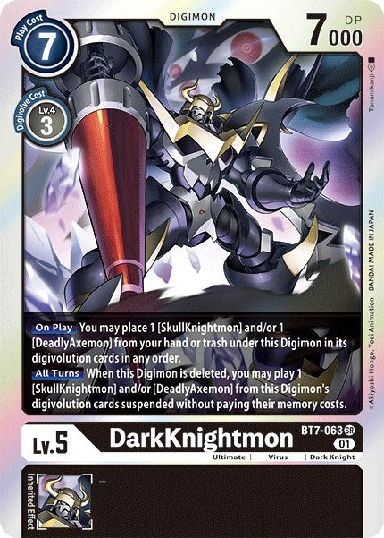 DarkKnightmon (7063) [BT07] - Digimon Card Game Single