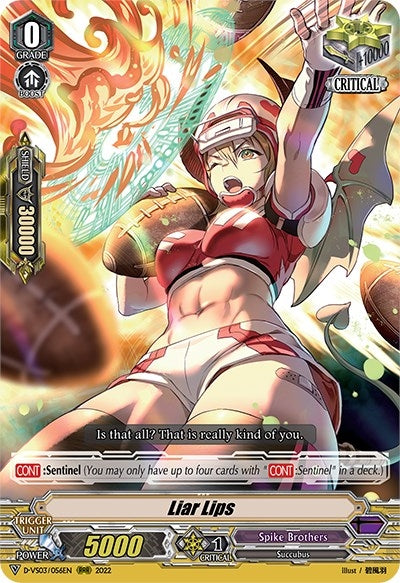 Liar Lips (3056) [D-VS03] - Cardfight Vanguard Single