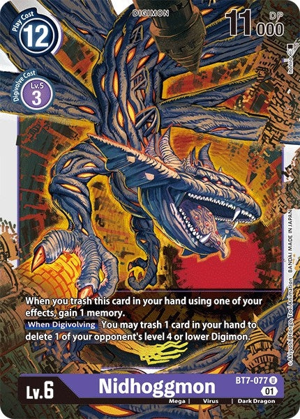 Nidhoggmon (7077) [BT07] - Digimon Card Game Single