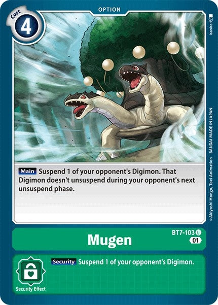 Mugen (7103) [BT07] - Digimon Card Game Single