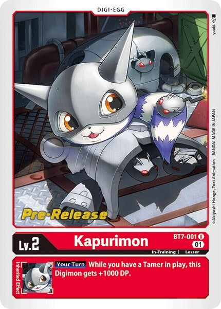 Kapurimon (7001) [BT07_PR] - Digimon Card Game Single
