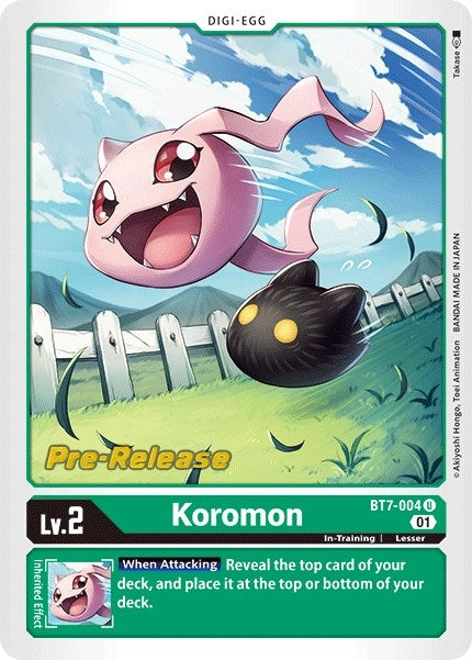 Koromon (7004) [BT07_PR] - Digimon Card Game Single